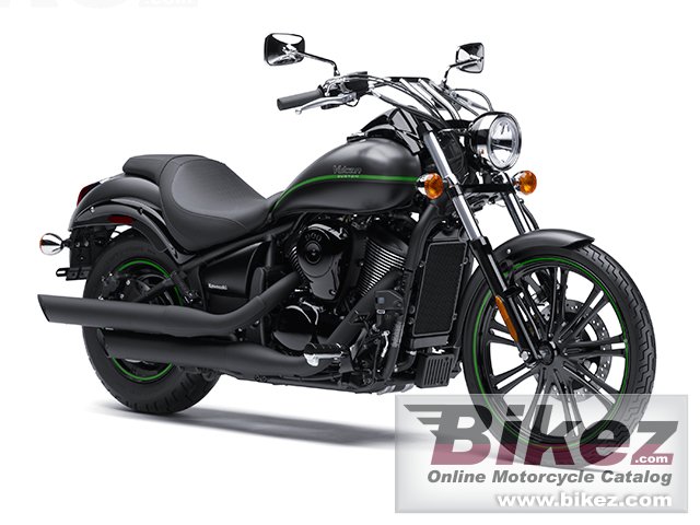 Big Kawasaki vulcan 900 custom picture and wallpaper from Bikez.com